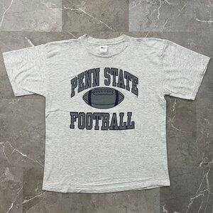 90s Vintage Penn State Football Graphic Tee Mens XL PSU Nittany Lions NCAA